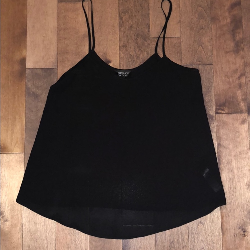Topshop black cami !